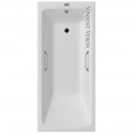 Ванна чугунная Vinsent Veron Kingston VKN1808050H/VH0012GM-AS 180x80 с ручками и антискользящим покрытием