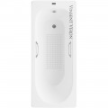 Ванна чугунная Vinsent Veron Soissons VCN1707042H/VH0012NI-AS 170x70 с ручками и антискользящим покрытием