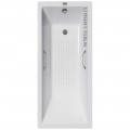 Ванна чугунная Vinsent Veron Square VSQ1707545H/VH0012GM-AS 170x75 с ручками и антискользящим покрытием