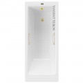 Ванна чугунная Vinsent Veron Tampa VTP1707042H/VH0012MGD-AS 170x70 с ручками и антискользящим покрытием