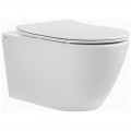 Унитаз подвесной Charus Estella EWC700-121W безободковый
