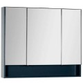 Зеркальный шкаф Aquanet Виго 100 сине-серый 00183359