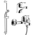 Набор для ванной комнаты 3 в 1 Rossinka Silvermix SET35-80