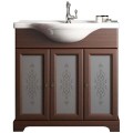 Тумба с раковиной Opadiris Кама 85 орех антикварный