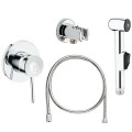 Смеситель с гигиеническим душем встраиваемый Grohe BauClassic 124434