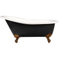 Ванна чугунная Magliezza Gracia Black BR 170x76