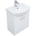 Тумба под раковину Aquanet Ирис 60 белый (1 ящик, 2 дверцы) 00198381