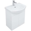 Тумба под раковину Aquanet Ирис 60 белый (2 дверцы) 00198380