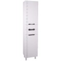 Пенал ASB-Mebel Алекса 40 L белый/серебро