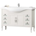 Тумба с раковиной Opadiris Мираж 120 слоновая кость