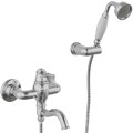 Смеситель для ванны Bennberg 130717 Chrome White Crystal
