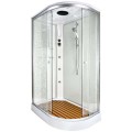 Душевая кабина Deto EM1511 L с гидромассажем и электрикой