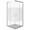Душевое ограждение GooDDooR Infinity CR-90-S-CH