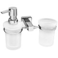 Держатель стакана и дозатора WasserKRAFT Lippe K-6589