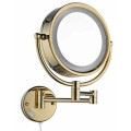 Зеркало косметическое Bronze de Luxe 12201G с подсветкой