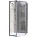 Душевая кабина IDO Showerama 10-5 Comfort пятиугольная 100x100 стекло прозрачное, профиль алюминий