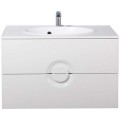 Тумба под раковину BelBagno Onda 75 bianco lucido ONDA-750-2C-SO-BL
