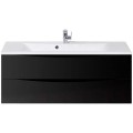 Тумба под раковину BelBagno Marino 120 nero lucido MARINO-1200-2C-SO-NL-P