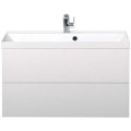 Тумба под раковину BelBagno Regina 90 bianco opaco REGINA-900-2C-SO-BO-P-BLUM