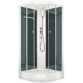 Душевая кабина Domani-Spa Delight 110 прозрачная/чёрная DS01D110LBCl00