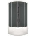 Душевая кабина Domani-Spa Delight 88 high тонированная/белая DS01D88HWT00