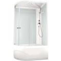 Душевая кабина Domani-Spa Delight 128 high R прозрачная/белая DS01D128RHWCl00