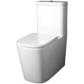 Унитаз BelBagno Albano BB120CPR+BB120T+BB120SC безободковый