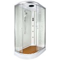 Душевая кабина Deto EM1512 R с гидромассажем и электрикой