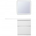 Комплект мебели Style Line ElFante Даллас 140 напольный белый (2 ящика) R