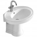 Раковина CeramaLux LuxClassic 2011 с полупьедесталом