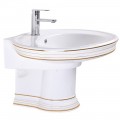 Раковина CeramaLux LuxClassic 4290 с полупьедесталом