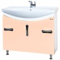 Тумба с раковиной Bellezza Лагуна 105 бежевый (Kirovit)