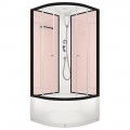 Душевая кабина Domani-Spa Delight 99 high розовые стенки/прозрачное стекло DS01D99HPcCl00