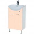 Тумба с раковиной Bellezza Уют 60 бежевый (двери)