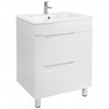 Тумба с раковиной Bellezza Эйфория 60 белый (Sanita)
