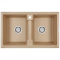Мойка кухонная Paulmark Tandem PM238150-QU