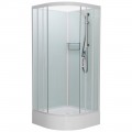 Душевая кабина Frank F409/1 white без крыши