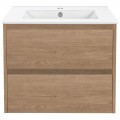 Тумба под раковину Vincea Gio 600 N.Oak VMC-2G600NO
