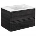 Тумба с раковиной Vincea Vico 800 Carbone