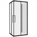 Душевое ограждение Abber Schwarzer Diamant AG02100BH-S100B