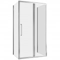 Душевое ограждение Abber Schwarzer Diamant AG30170H-S100-S100