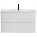 Тумба под раковину BelBagno Albano 100 bianco lucido ALBANO-1000-2C-SO-BL