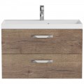 Тумба под раковину BelBagno Aurora 80 rovere tabacco AURORA-800-2C-SO-RT