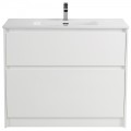 Тумба под раковину BelBagno Kraft 100 bianco opaco KRAFT-1000-2C-PIA-BO