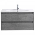 Тумба под раковину BelBagno Kraft 100 cemento grigio KRAFT-1000-2C-SO-CG