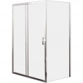 Душевое ограждение BelBagno Unique UNIQUE-AH-1-110/125-80-C-Cr