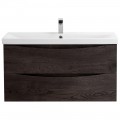 Тумба под раковину BelBagno Marino-Cer 100 rovere nature grigio MARINO-CER-1000-2C-SO-RNG-P