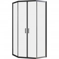Душевой угол BelBagno Uno UNO-195-P-2-90-C-NERO