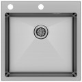 Мойка кухонная Paulmark Kroner-Edge PM775151-BS
