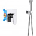 Смеситель с гигиеническим душем встраиваемый Aquatek Оберон AQ1219CR